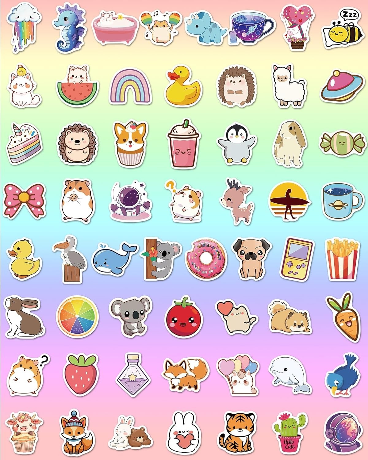 600 Pcs Stickers for Kids, Cute Water Bottle Stickers for Kids Waterproof, Vi…