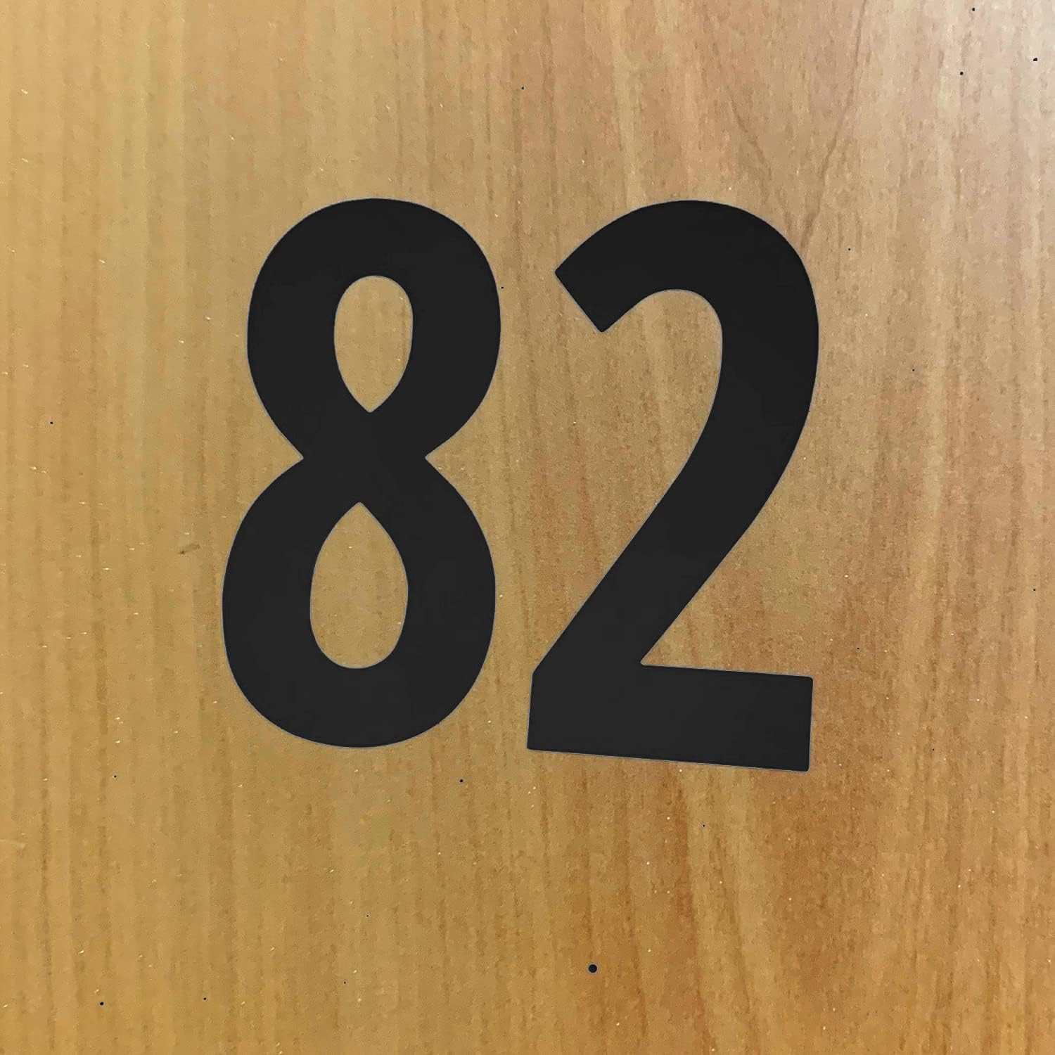600 Pieces, 1″ – Number Stickers, Waterproof Vinyl Stick on Numbers – Black