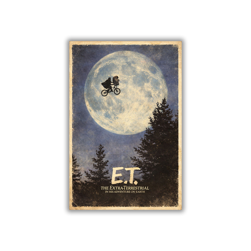 ET Movie Sticker 4 Inch Vinyl Decal Steven Spielberg 80’s Movies