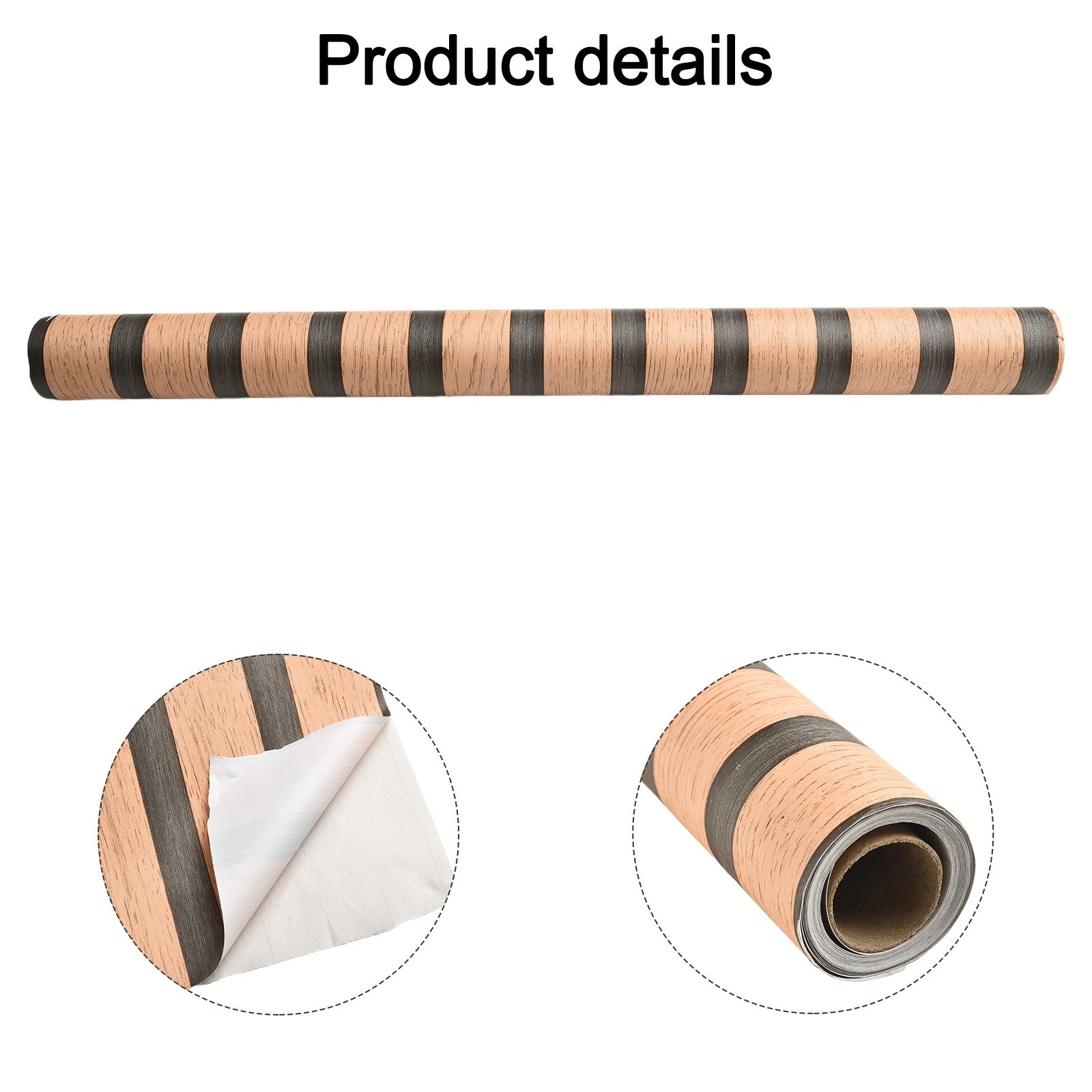 Transform Your For Walls with 45CM Waterproof PVC Imitation Wood Grain Stickers
