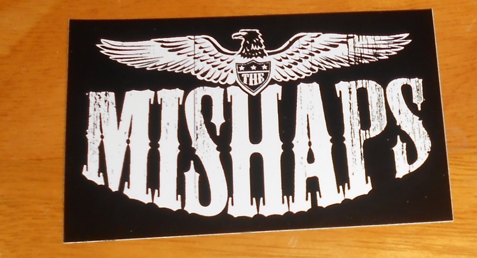 The Mishaps Sticker Original Promo (rectangle) 4.25×2.75