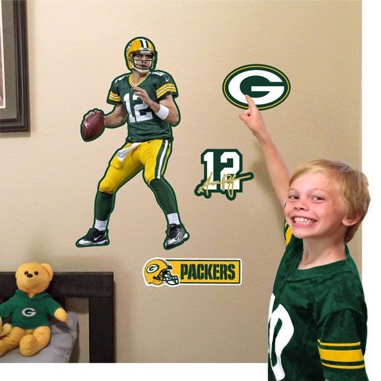 Green Bay Packers Aaron Rodgers 11 x 17″ Multi-Purpose Decal”