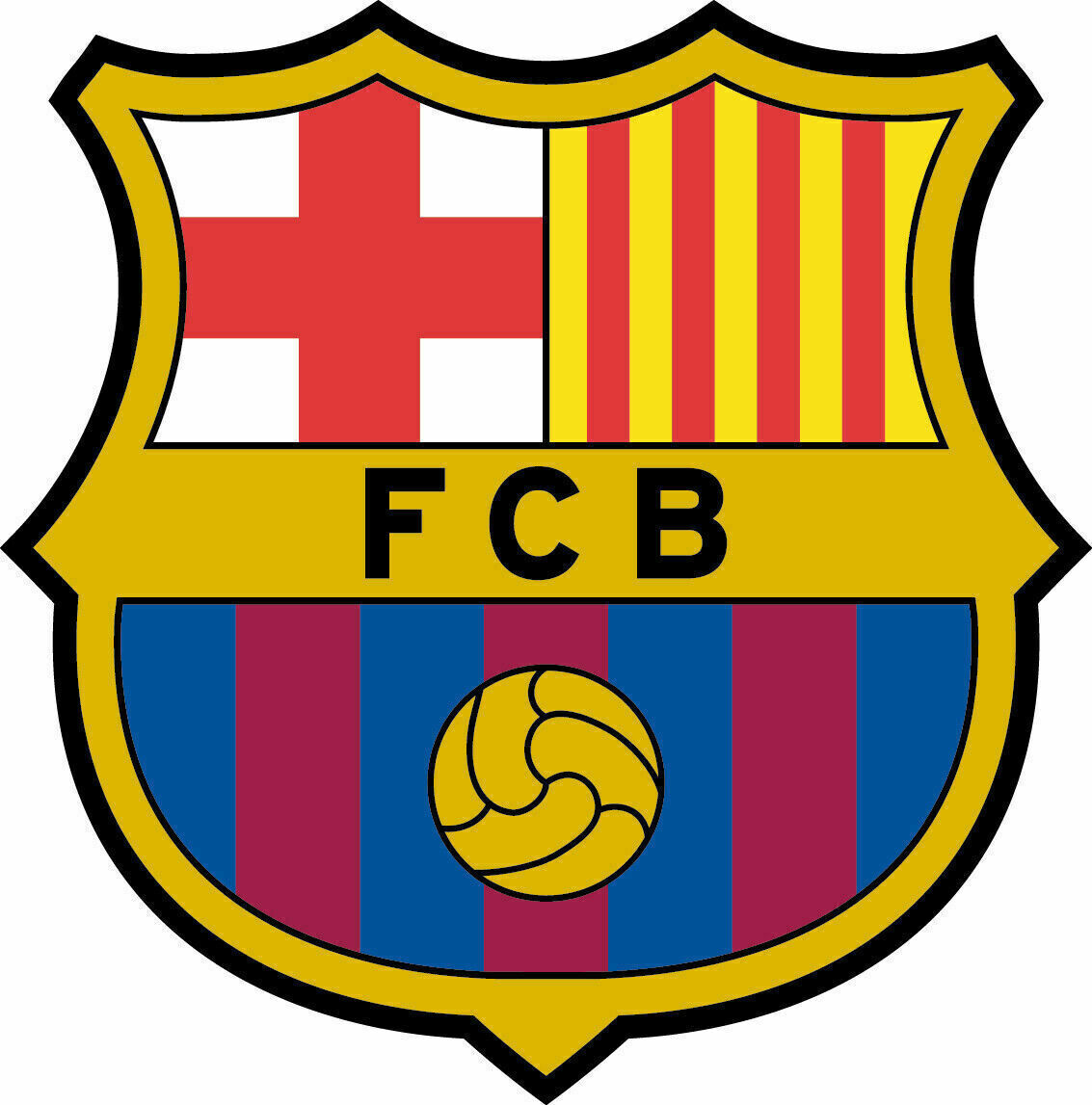 FC Barcelona Barça Soccer Club Vinyl Sticker Decal ***