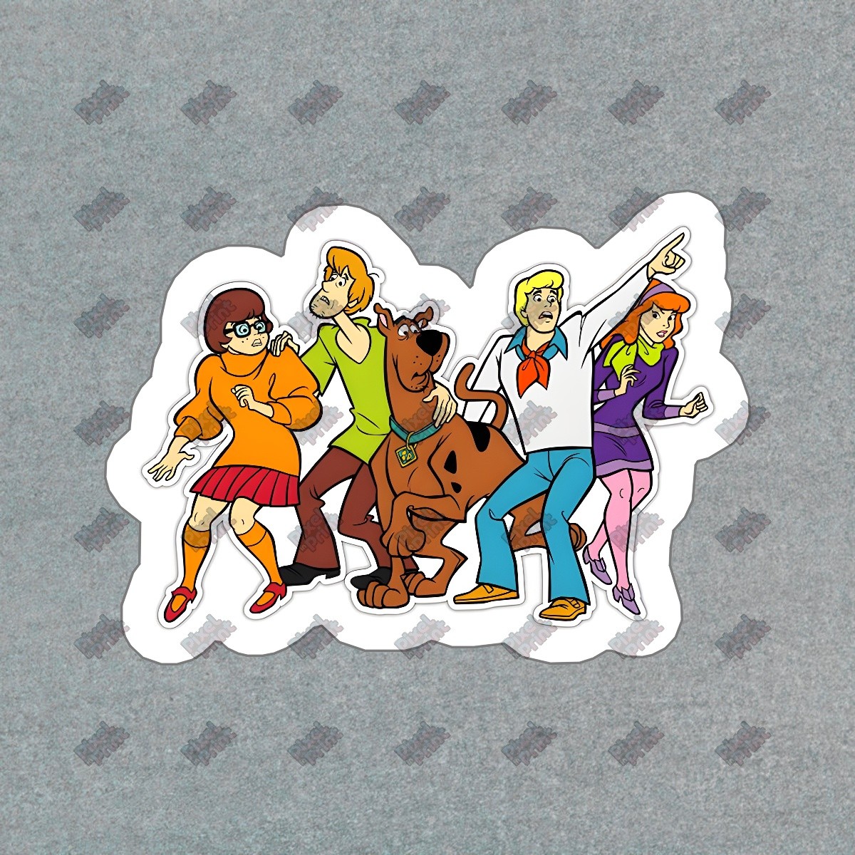 Scooby Doo Gang Vinyl Sticker Decal Cartoon Character Sticker for #269606
