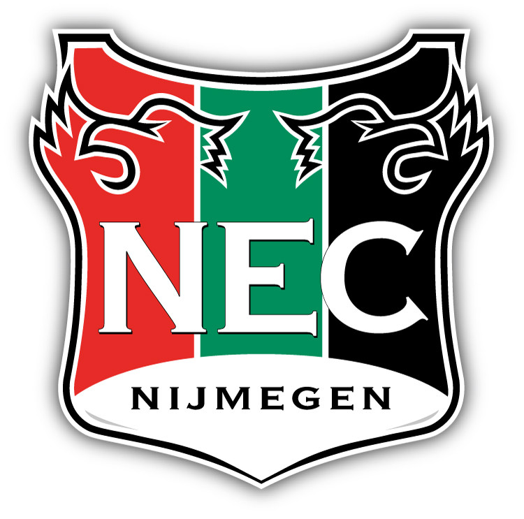 NEC Nijmegen FC Netherlands Soccer Football Car Bumper Sticker Decal 5” x 5”