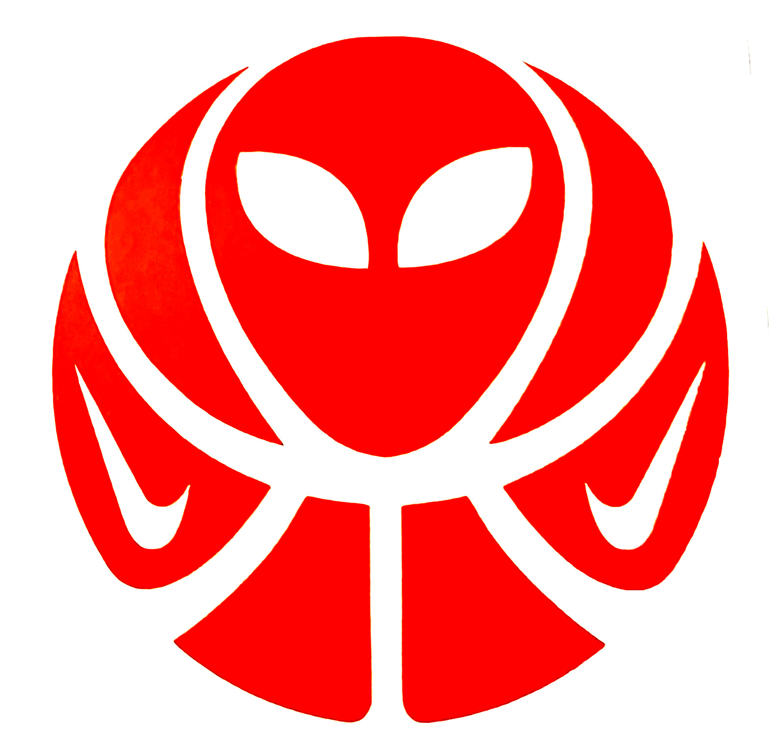 Wemby Alien Orange Vinyl Decal 4×4 Inches Transfer Sticker For Cars 1/21