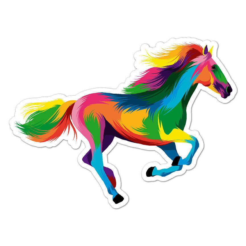 Running Horse Sticker