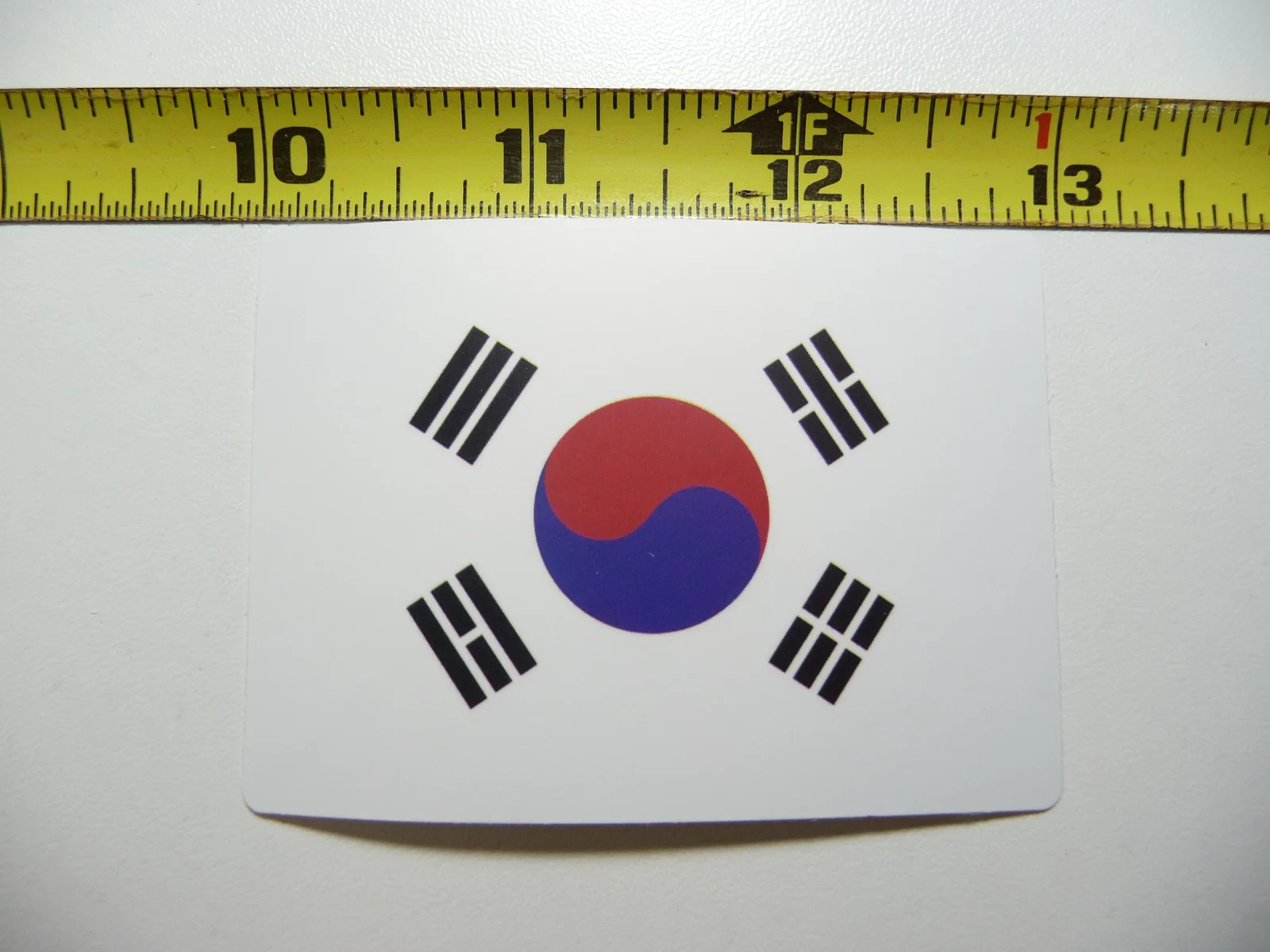 SOUTH KOREA FLAG SMALL STICKER DECAL COUNTRY PRIDE NATION GOVERNMENT