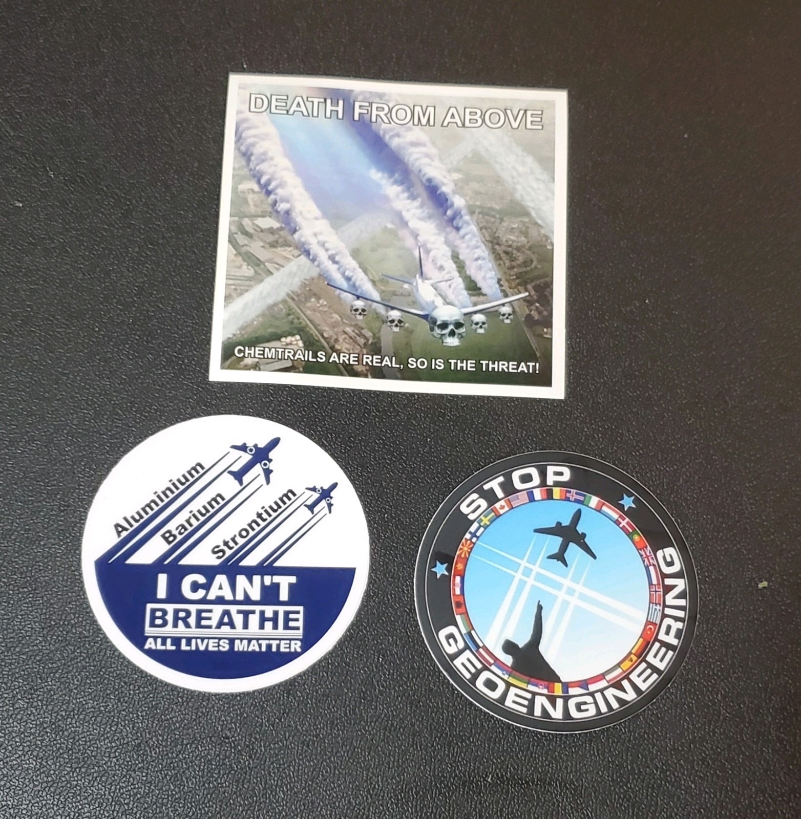 BIG LEBOWSKI STICKERS (3) DUDE ABIDES Heavy Duty Vinyl WORLDWIDE 🌐 SHIPPING