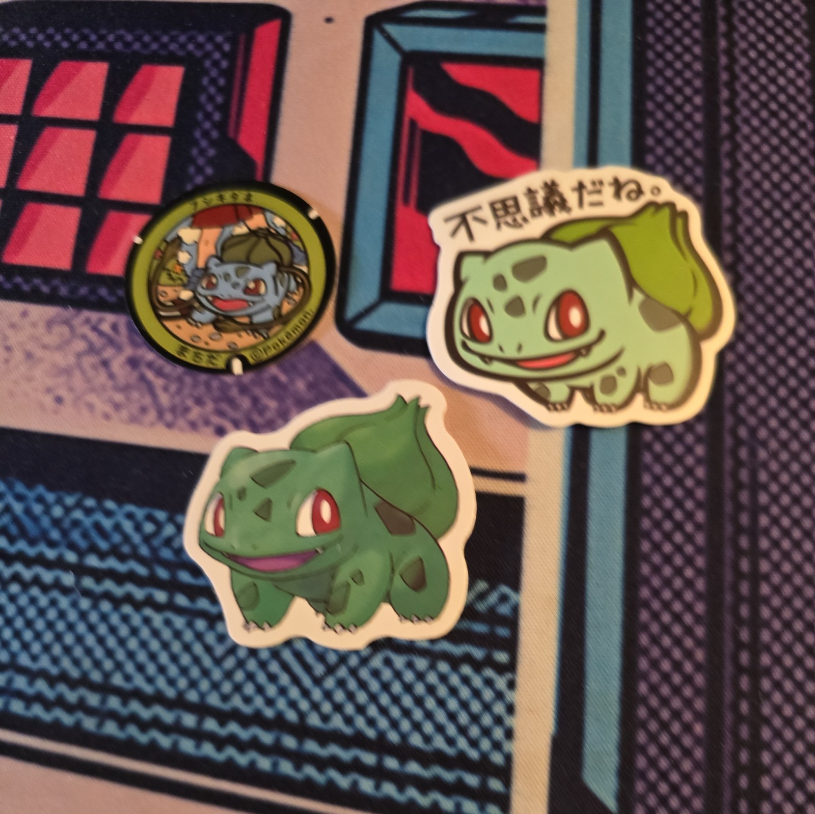 Bulbasaur Pokémon Stickers Vinyl Decals