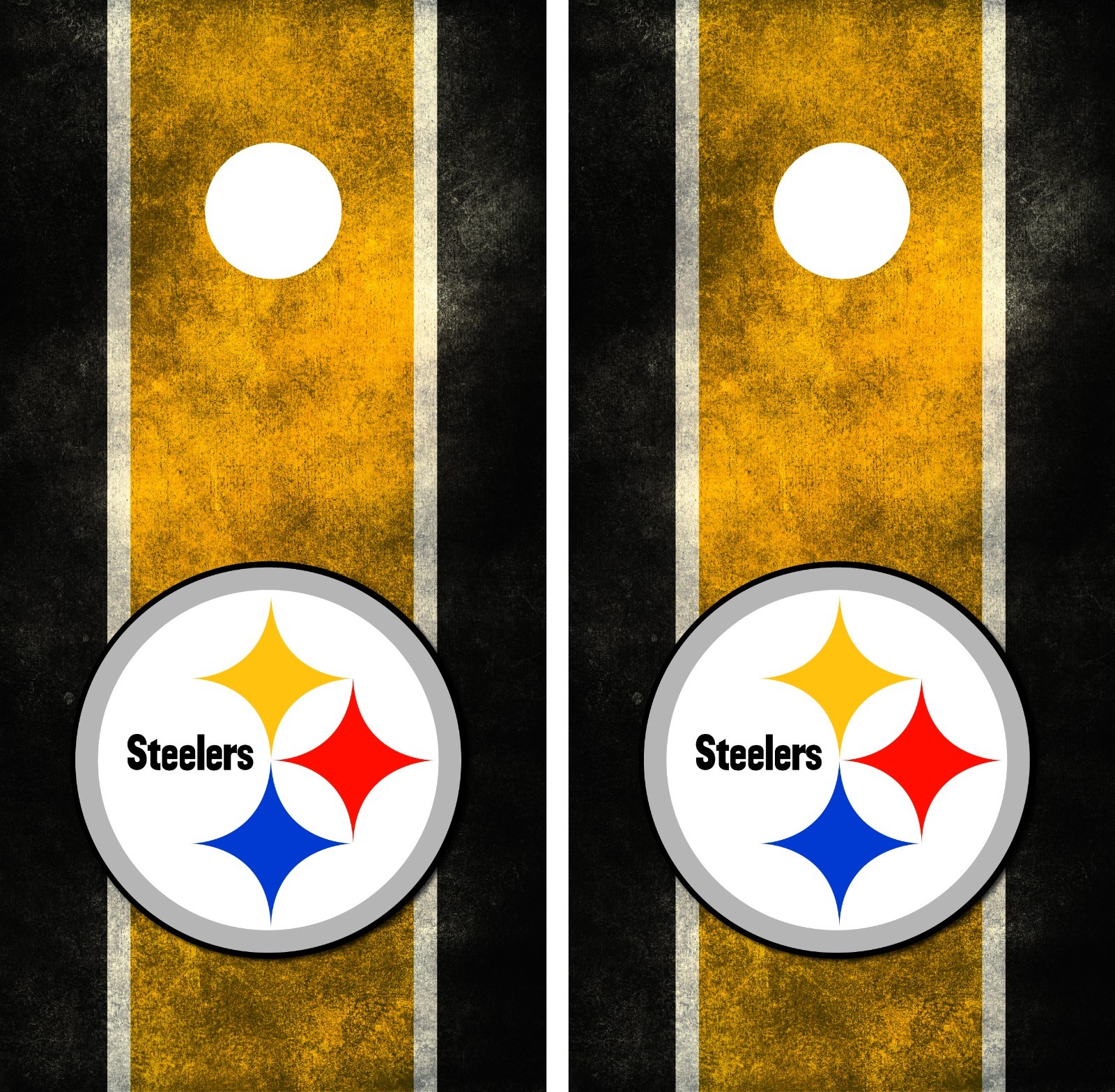 Pittsburgh Steelers Cornhole Board Decal Wrap Wraps