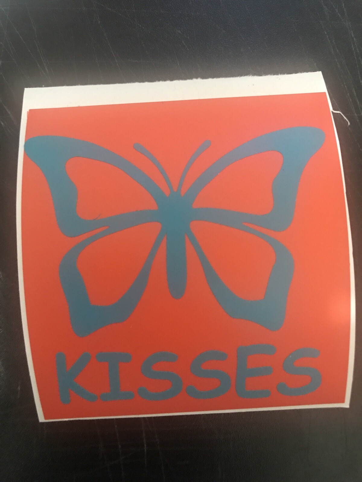 Butterfly Kisses Sticker Waterproof Indoors/Outdoors