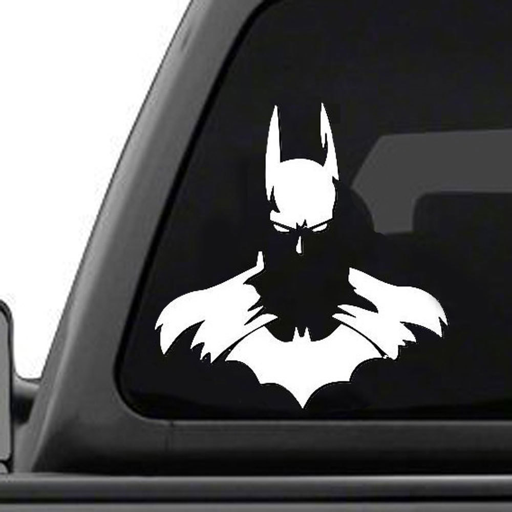 Batman Superhero Rendering – 5.5″ Tall Vinyl Decal – Perfect for any Vehicle!