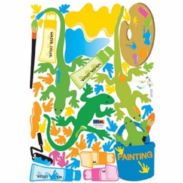 Wall Deco Sticker LIZARD 107-PS58153 – M