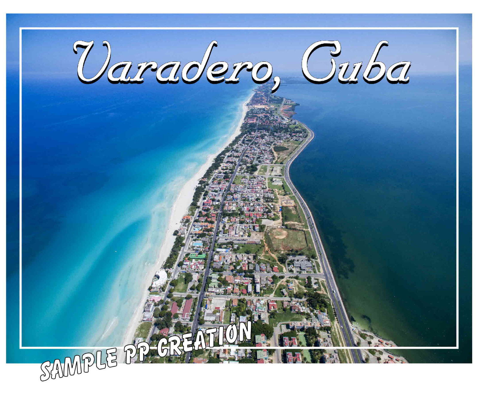 VARADERO, CUBA PHOTO FRIDGE MAGNET 4 X 3 inches TRAVEL