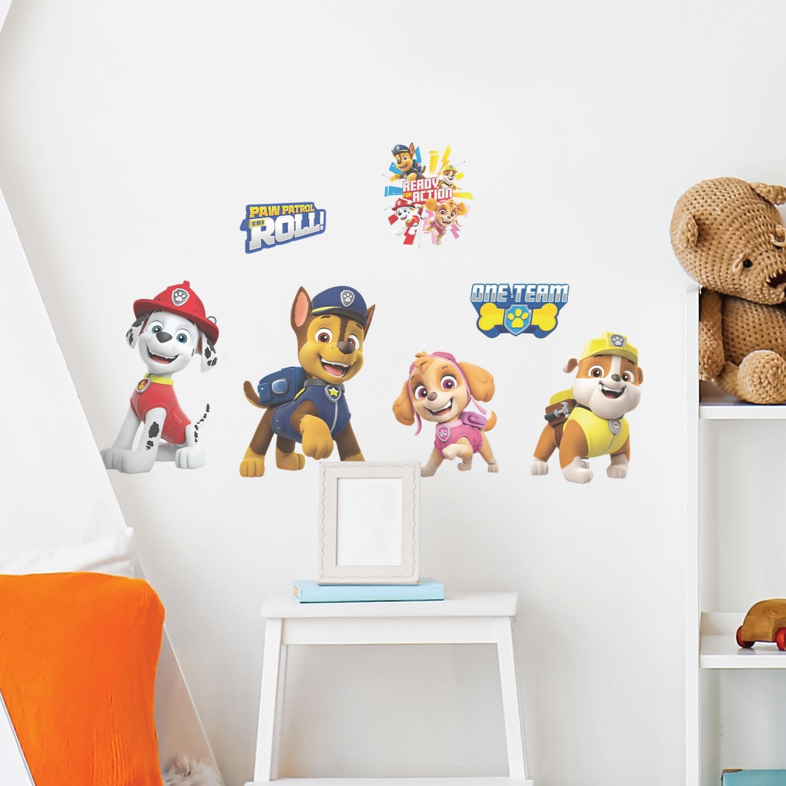 Paw Patrol Puppies Wall Decals – Chase Marshall Rubble Skye Vinyl Wall Sticke…