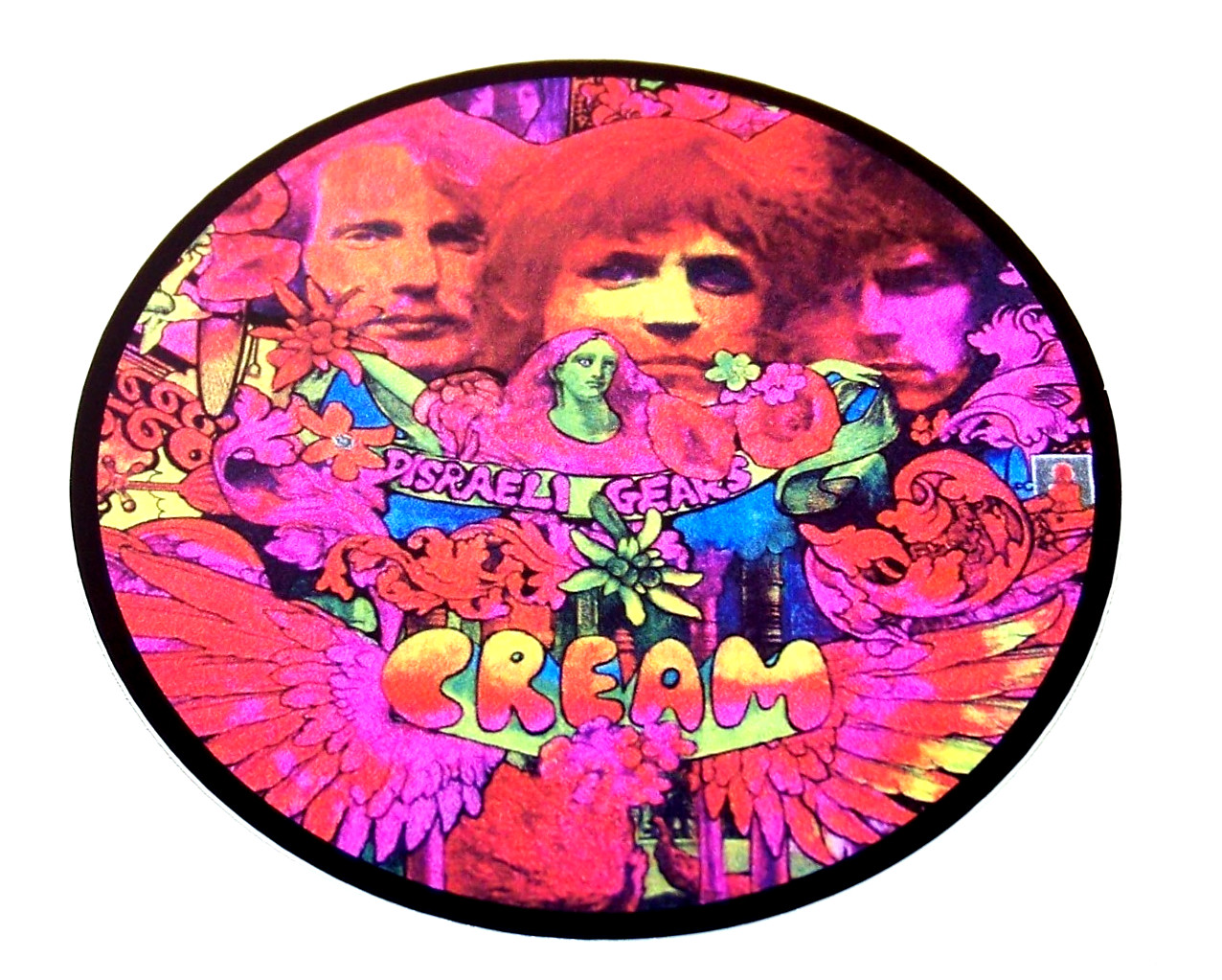 Cream – LARGE Die Cut Sticker Decal Music Rock Band Eric Clapton CREAM