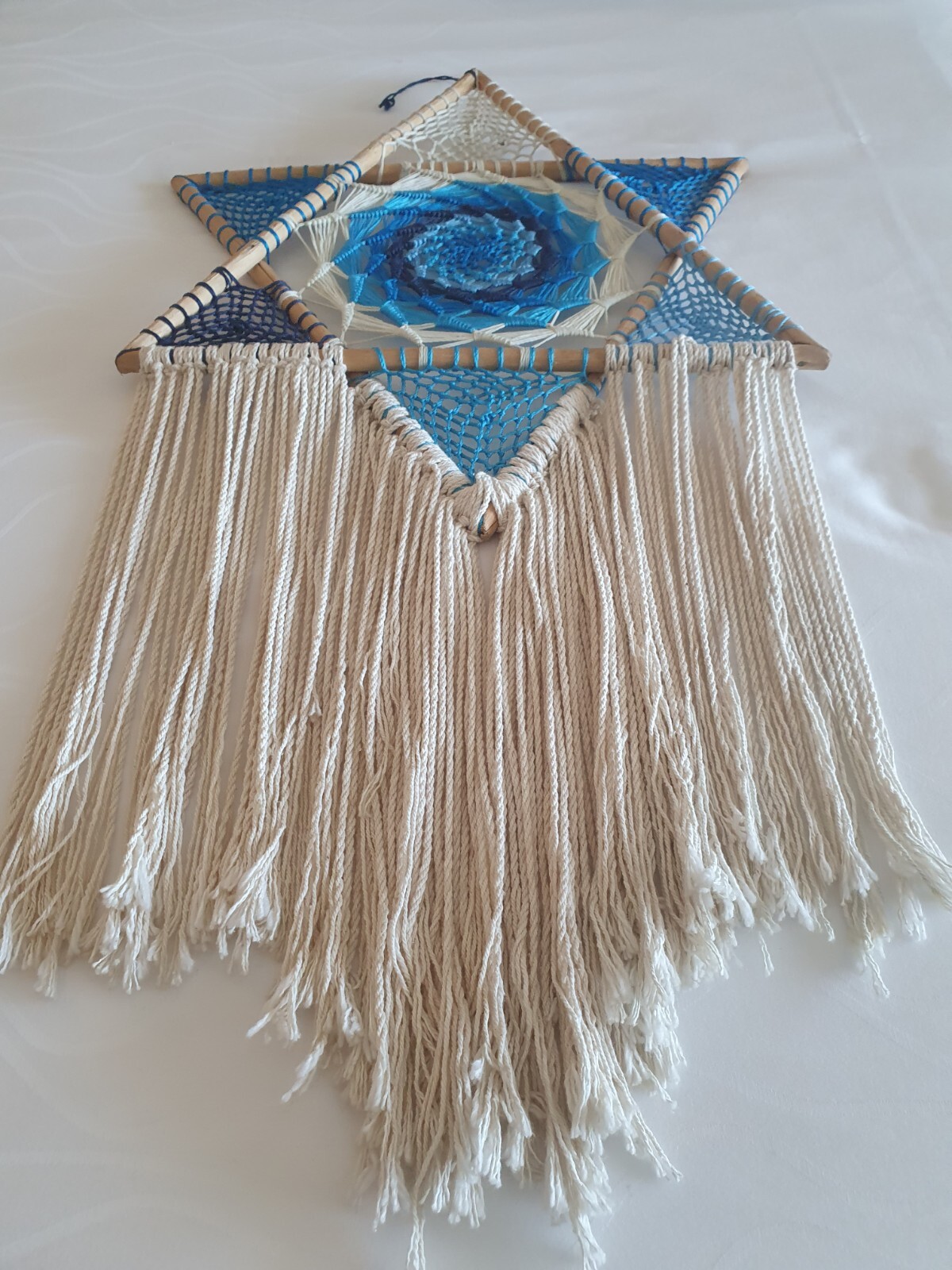 Star Of David wooden HAND CRAFTED stitching ( EXTREMELY RARE)