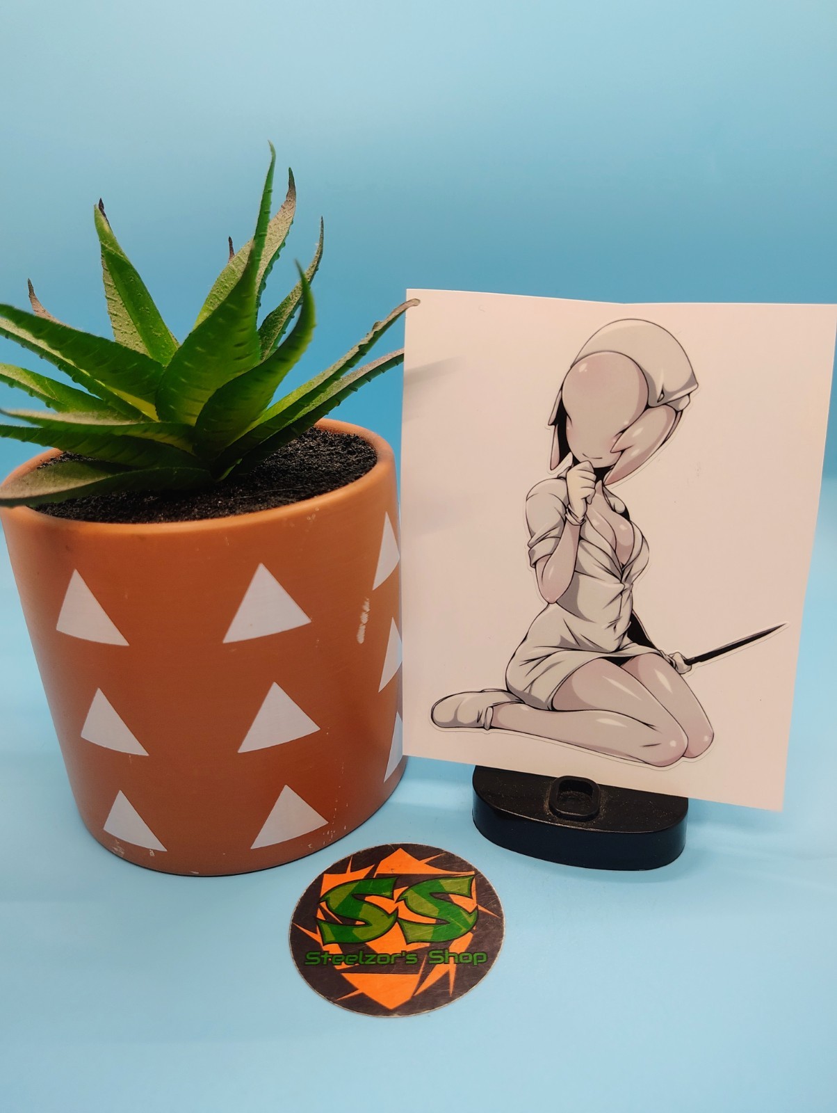 (4.5 Inches) Silent Hill Nurse – Water-Resistant Vinyl Sticker