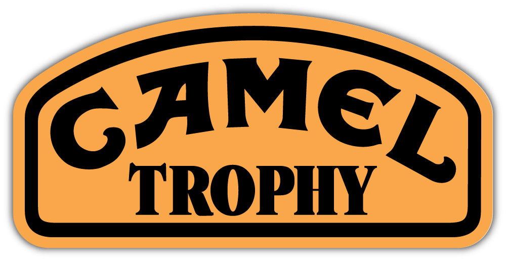 Camel Trophy Car Bumper Sticker Decal – 3”, 5”, 6” or 8”