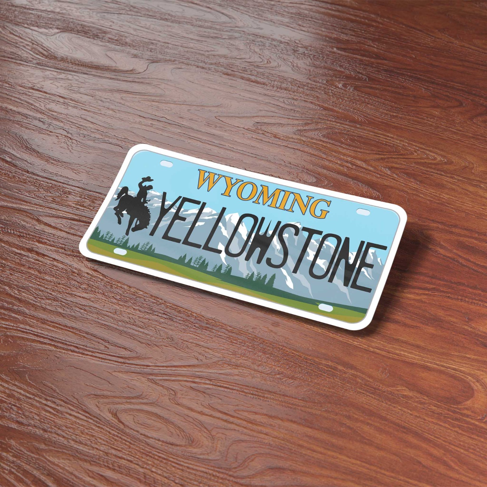 National Park License Plate Stickers – 61 NP Decals for Laptop & Water Bottle