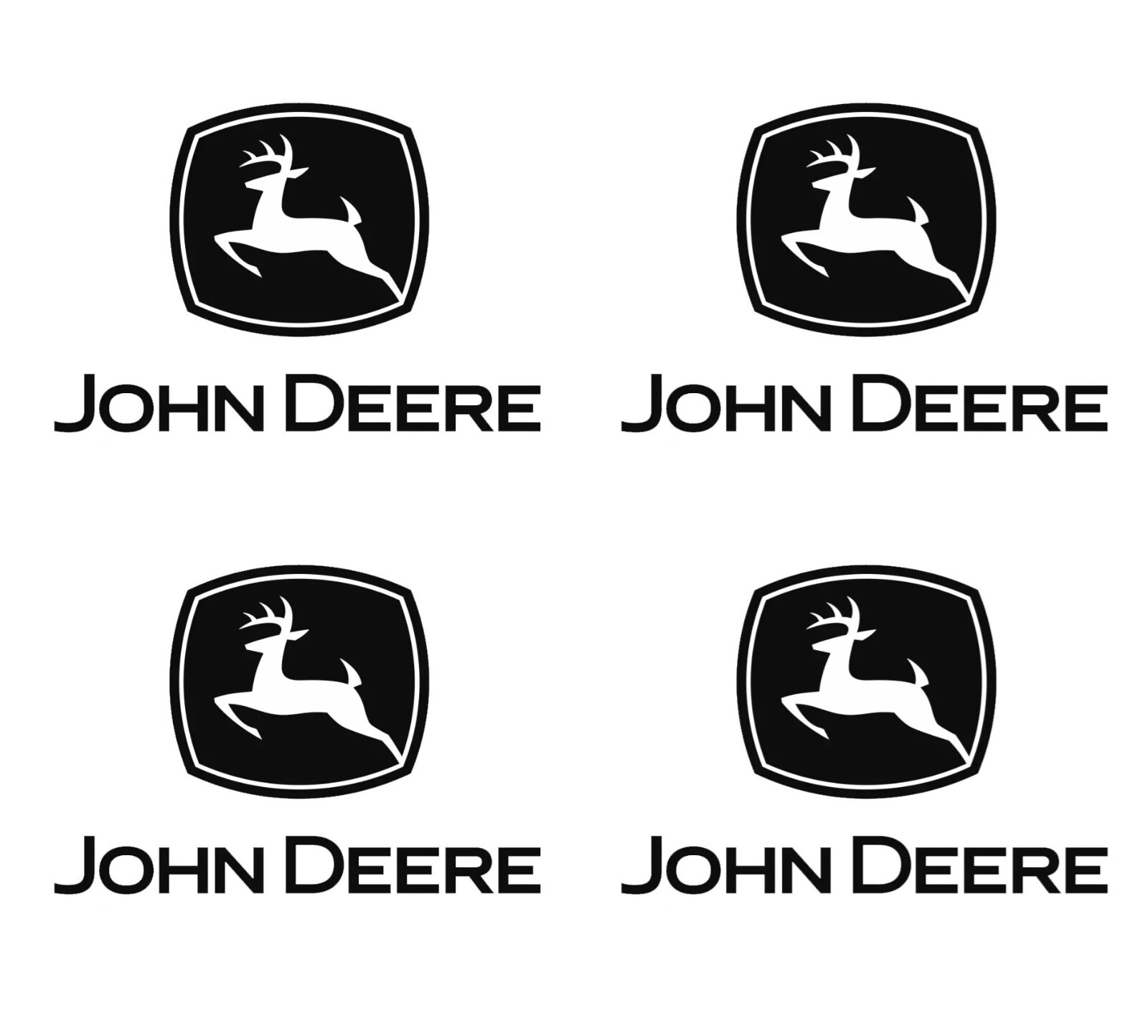 John Deere Tractor Sticker Construction Equipment Mower Truck Vinyl Decal