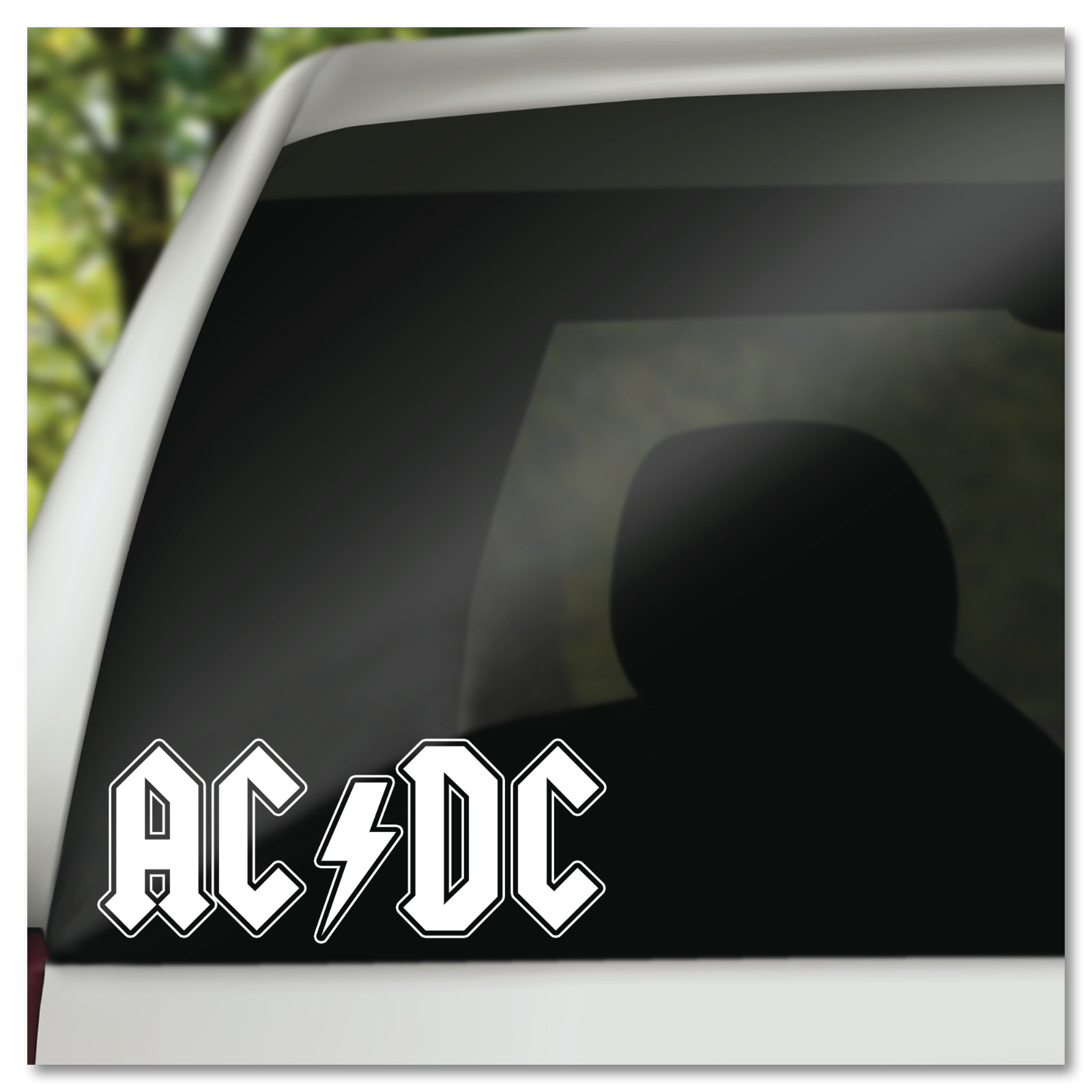 6″ AC/DC Music Vinyl Decal Sticker