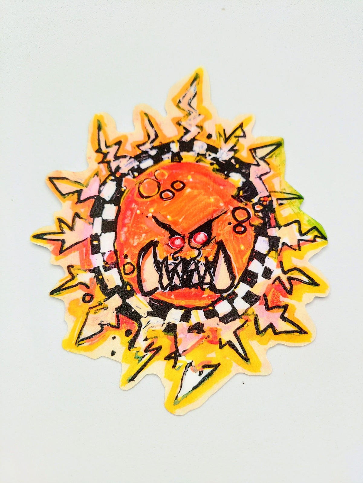 EVIL SUNZ, Warhammer 40k Ork Clan Vinyl Sticker – 5 Inch Weatherproof Decal