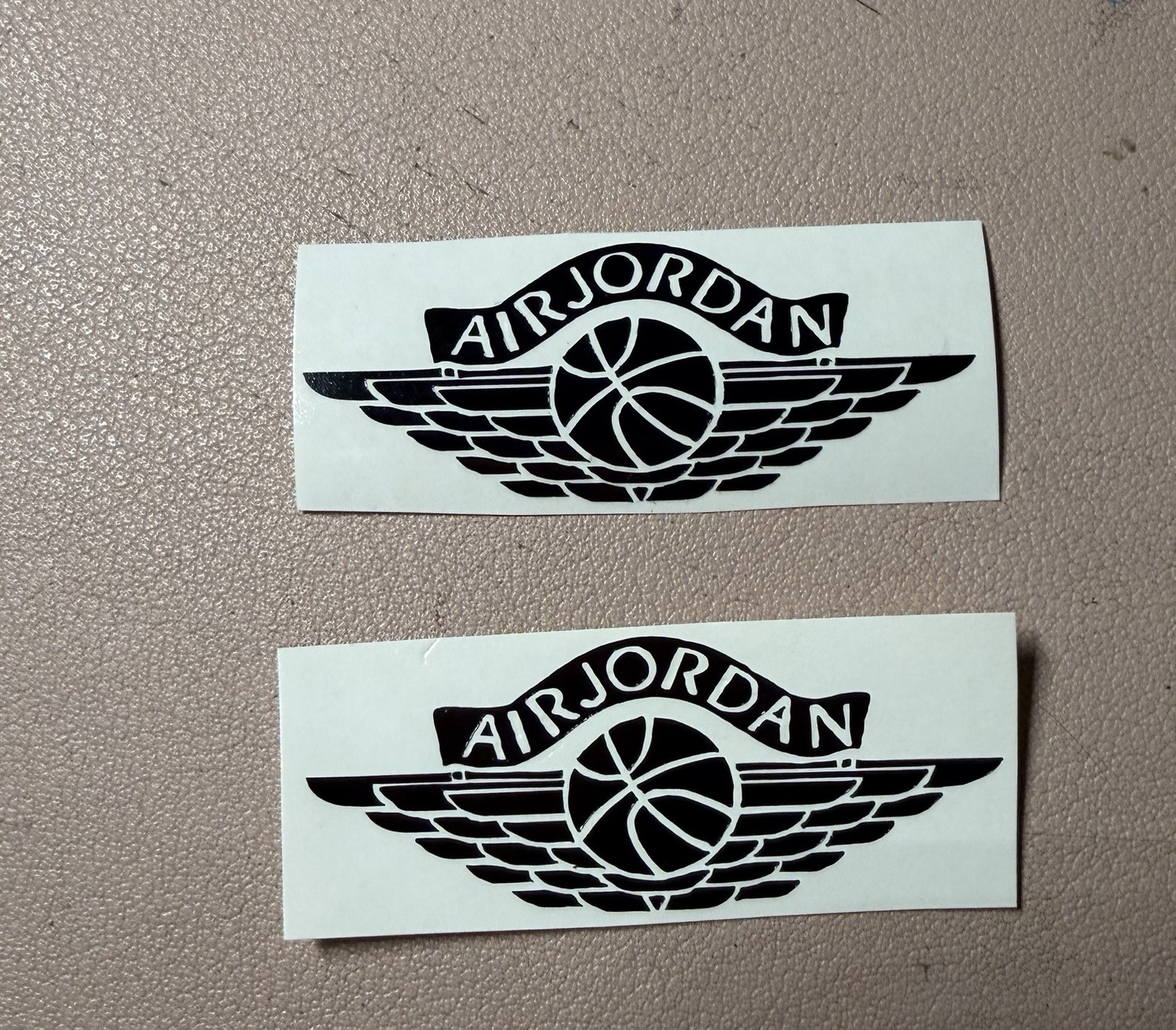85s Air Jordan Wings logo vinyl decal sticker – Used for Aj1 Sneaker Repairs