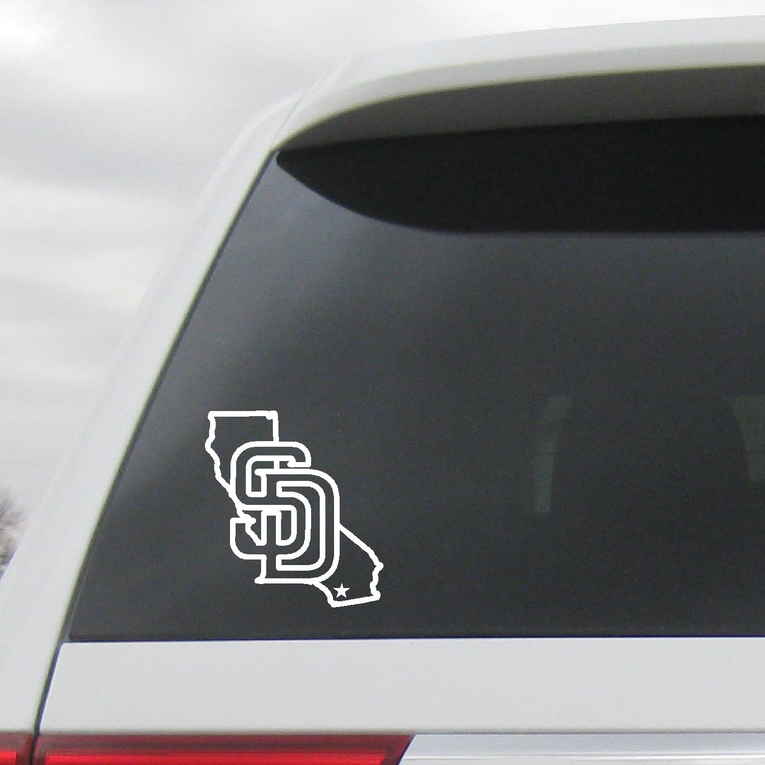 SAN DIEGO PADRES STICKER CALIFORNIA VINYL DECAL VEHICLE GRAPHIC CUSTOM BOAT