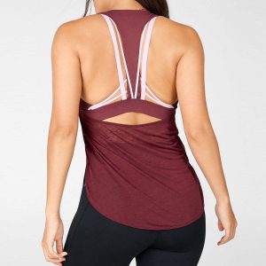 Custom Womens Loose Fit Wholesale Tank Tops with High Support Shelf Bra