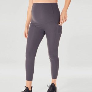 Best Support High-Rise Maternity Leggings for Plus Size Women