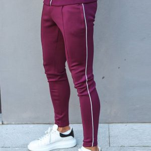 Private Label Wholesale Slim Fit Best Mens Jogger Pants Outfit with Piping
