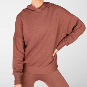 Private Label Wholesale Plain Cotton Oversized Hoodie for Women